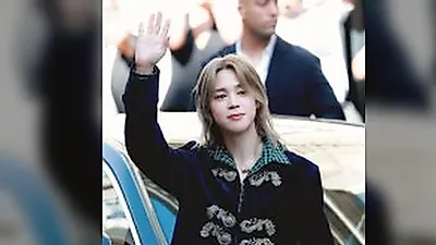 지민, 디올 쇼 ‘소프트 펑크’ 룩…MTV도 외친 JIMERGENCY