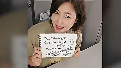 "스페이스X에서 만나요" 솔비, 일론 머스크 '샤라웃'에 재치 있는 영상 편지 화답