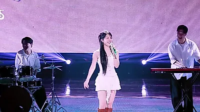 정은지, '인기가요'서 선보인 신곡 '파도' 무대…흔들림 없는 라이브