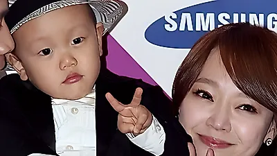 김소현 아들 손주안, 정장 입고 공연장서 드럼 스틱 잡았다