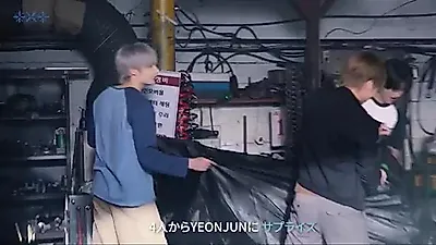 투모로우바이투게더 '세츠나하나비' MV 비하인드, 반복 테이크까지 담았다