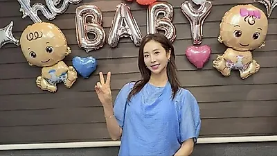 "맨해튼 맘 고맙다" 임신 중인 한다감, 뉴욕 지인이 보낸 '찰떡이' 선물에 감동