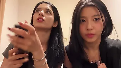 X:IN 도쿄 도착 첫 식사는 몬자야끼…한나·니즈의 현지 먹방 투어