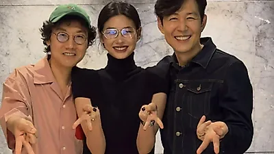 이정재·황동혁, 정호연 영화 '호프' GV 깜짝 등장…'오징어 게임' 팀 재회