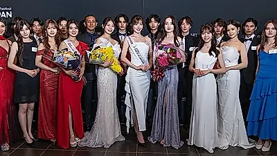 일본 차세대 모델 4인 선발, '페이스 오브 재팬 2026' 개최