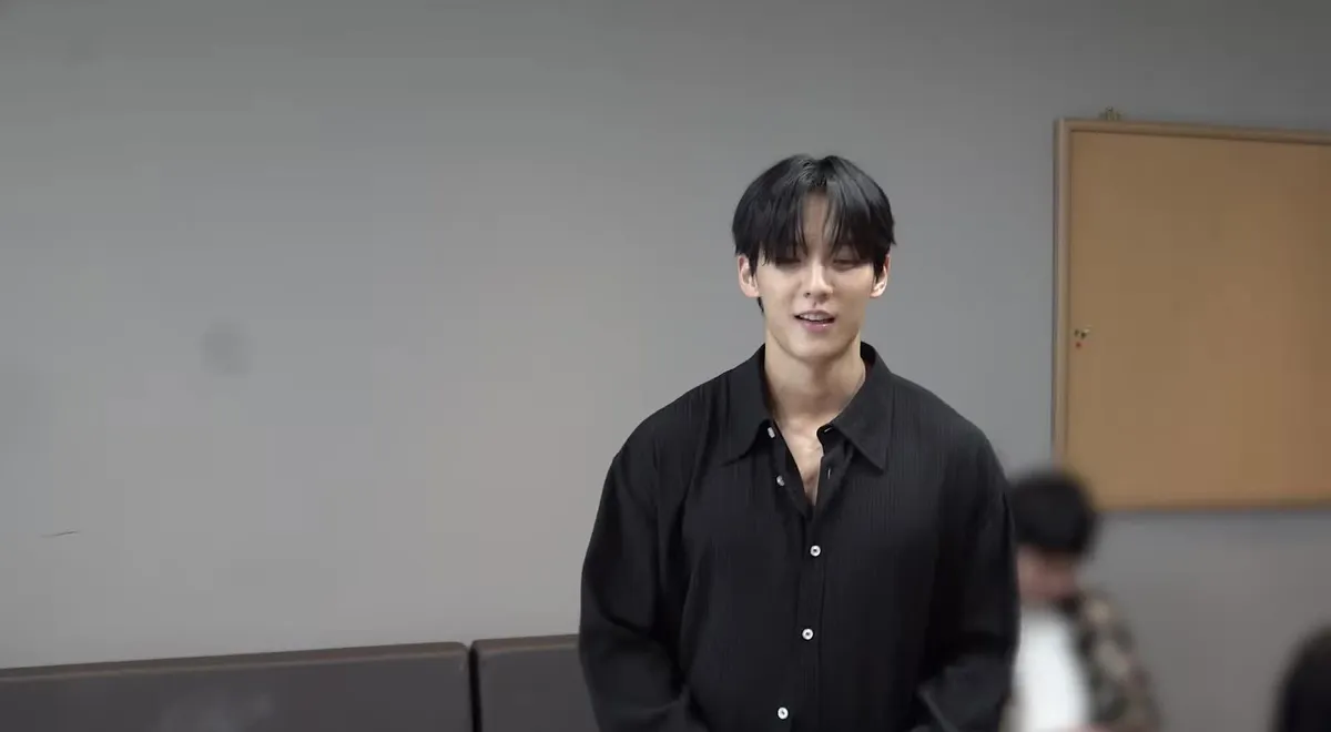 'Icy & Spicy' 무대 뒤 반전 매력, 비투비 이민혁(HUTA)의 음악방송 비하인드 공개