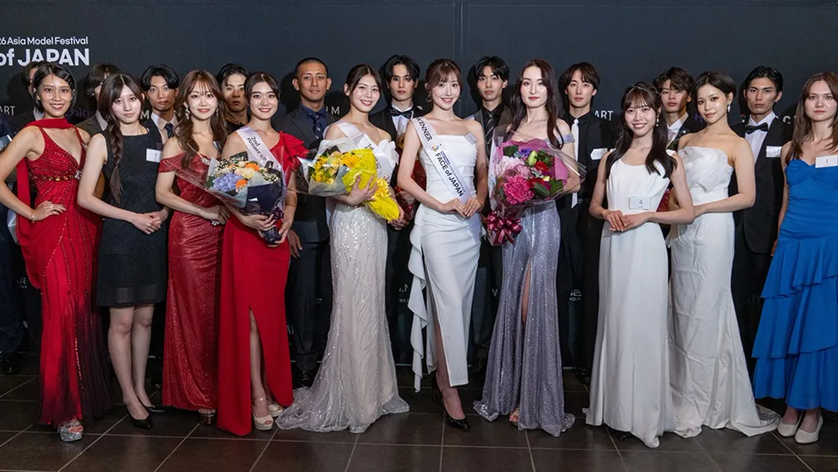 일본 차세대 모델 4인 선발, '페이스 오브 재팬 2026' 개최
