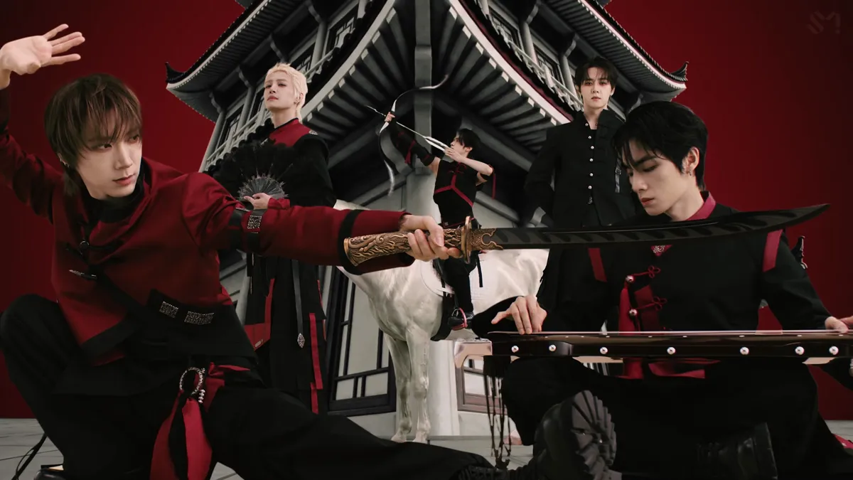 WayV 'Vision Wings' 뮤직비디오 공개 1.2일 만에 100만 뷰 돌파