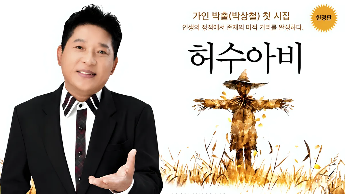 박상철, 필명 박출로 첫 시집 '허수아비' 출간…무대 밖 삶을 시로