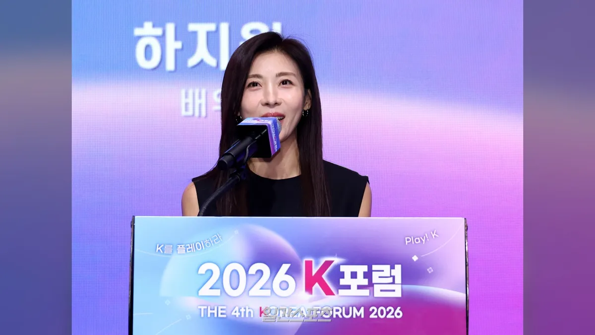 하지원 “유튜브 새내기부터 아이돌 도전까지, K콘텐츠 핵심은 결국 사람”