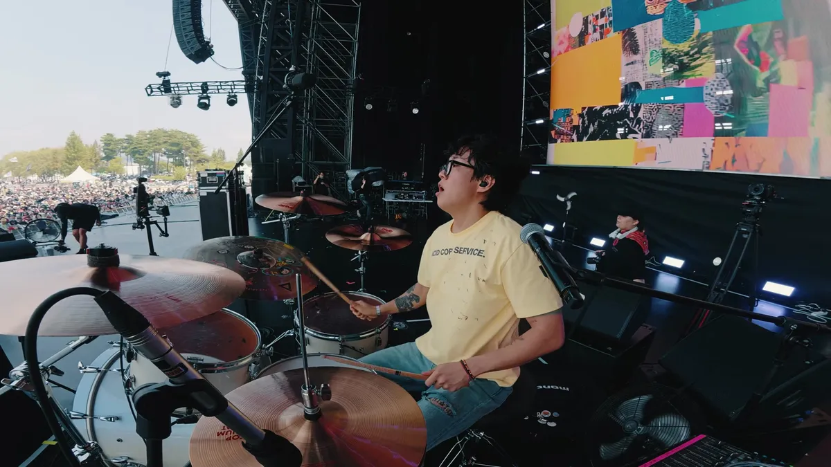 Glukdong Asia Tigers Perform at 2026 Incheon Pentaport Rock Festival