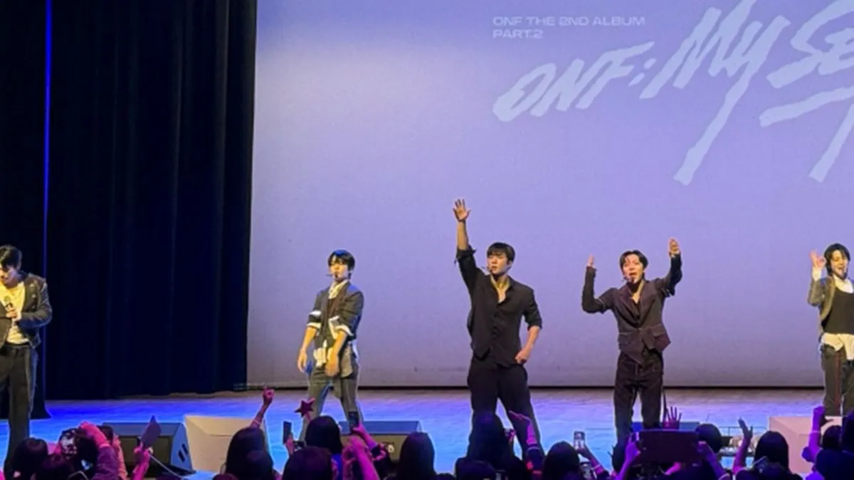 ONF realiza conciertos de donación de talento en escuelas secundarias de Incheon para apoyar los sueños de los estudiantes