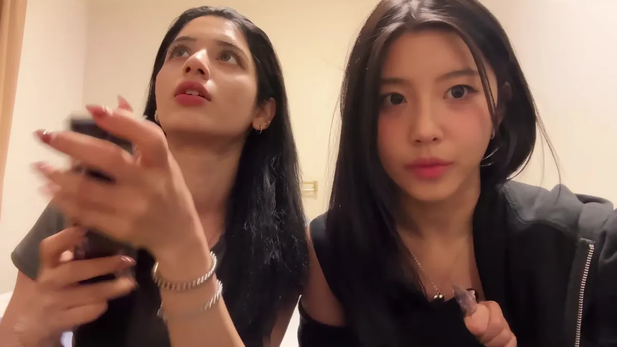 X:IN 도쿄 도착 첫 식사는 몬자야끼…한나·니즈의 현지 먹방 투어