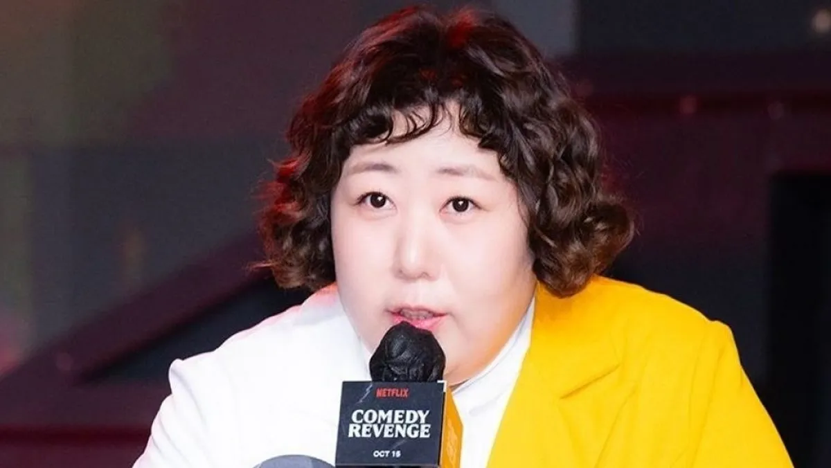 Comedian Shin Gi-ru Attends Netflix Variety Show 'Comedy Revenge' Press Conference