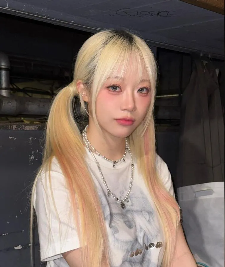 금발 양갈래로 변신한 지지원, 대만 콘서트 직후 전한 나른한 일상