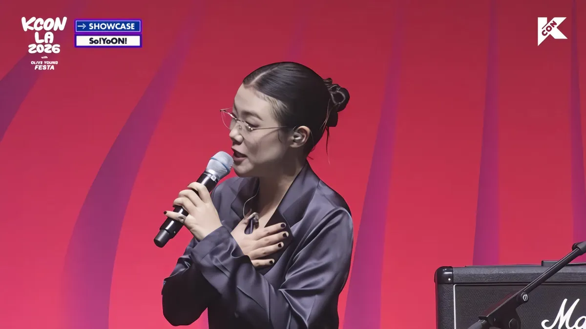소윤, KCON LA 무대 압도한 라이브…RM 피처링 곡까지 완벽 소화