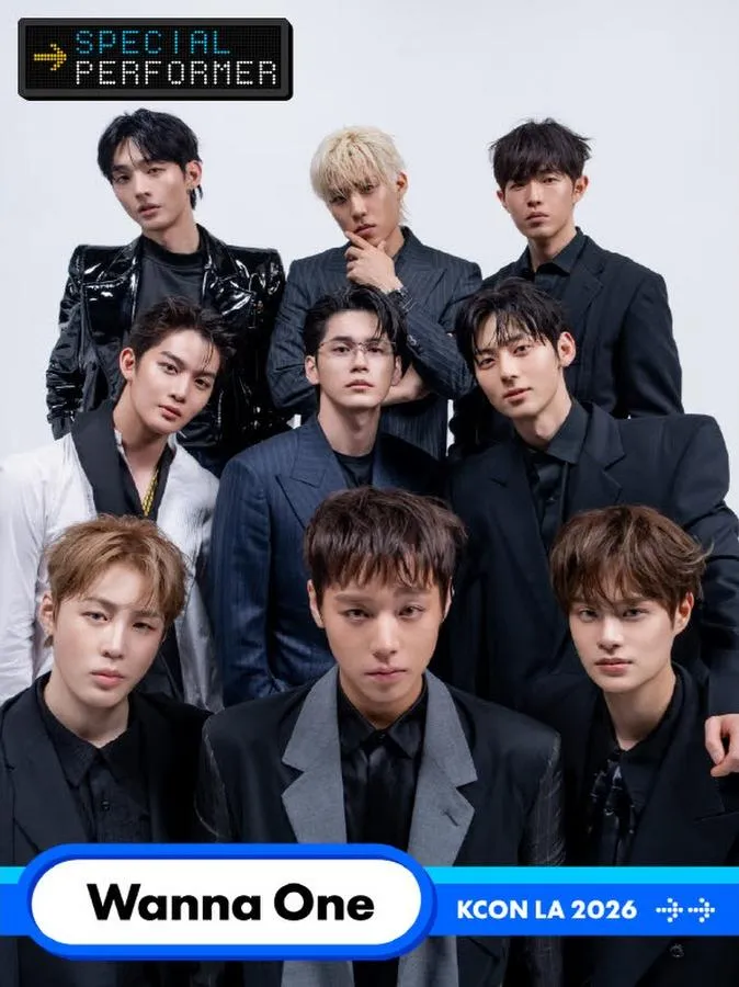 워너원 9인, 9년 만에 LA KCON 오른다…강다니엘·라이관린은 불참