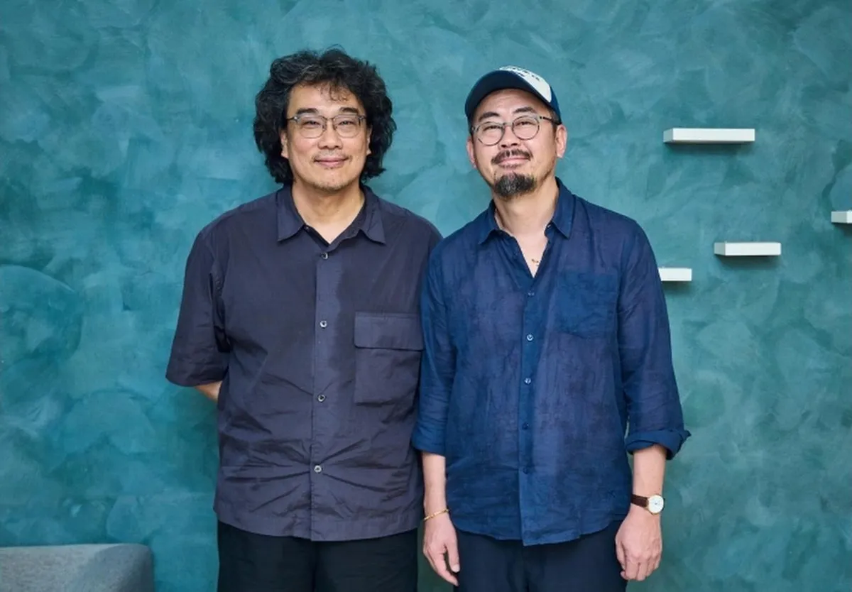 봉준호 "패기와 광기 폭발하는 시네마의 진풍경"…나홍진 신작 '호프' GV 깜짝 등장