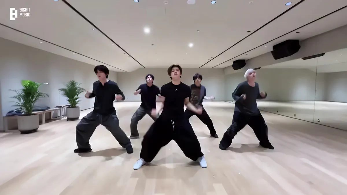 TXT, '세츠나하ナビ' 안무 연습 영상 공개…무대 장치 없는 'Raw ver.'로 보여준 퍼포먼스