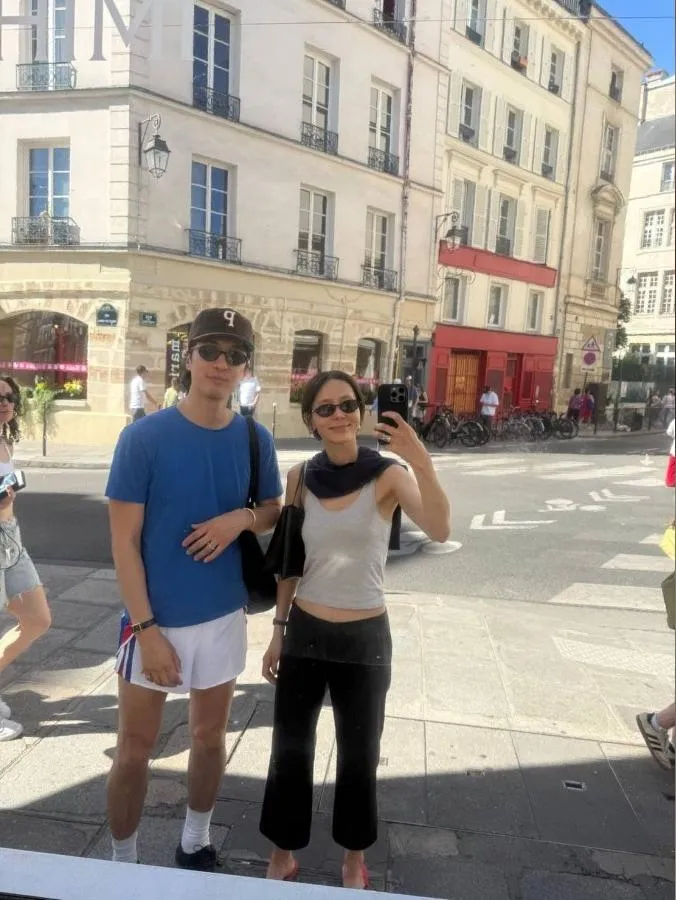 Kim Na-young Spotted Visiting the Canal Saint-Martin in Paris