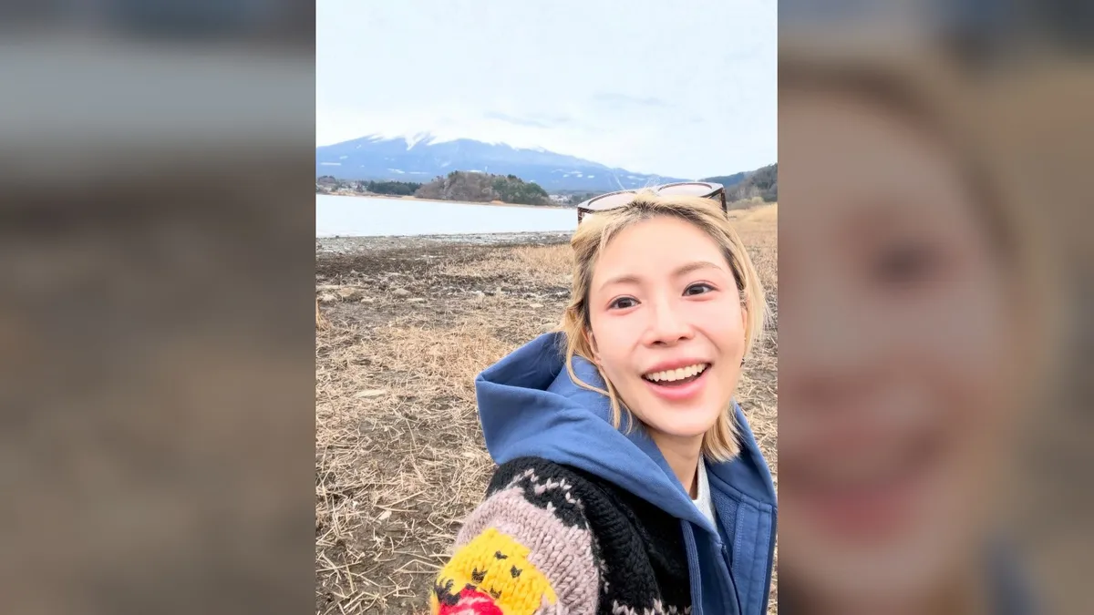 BoA smiles bare-faced at Mount Fuji as her solo era takes shape